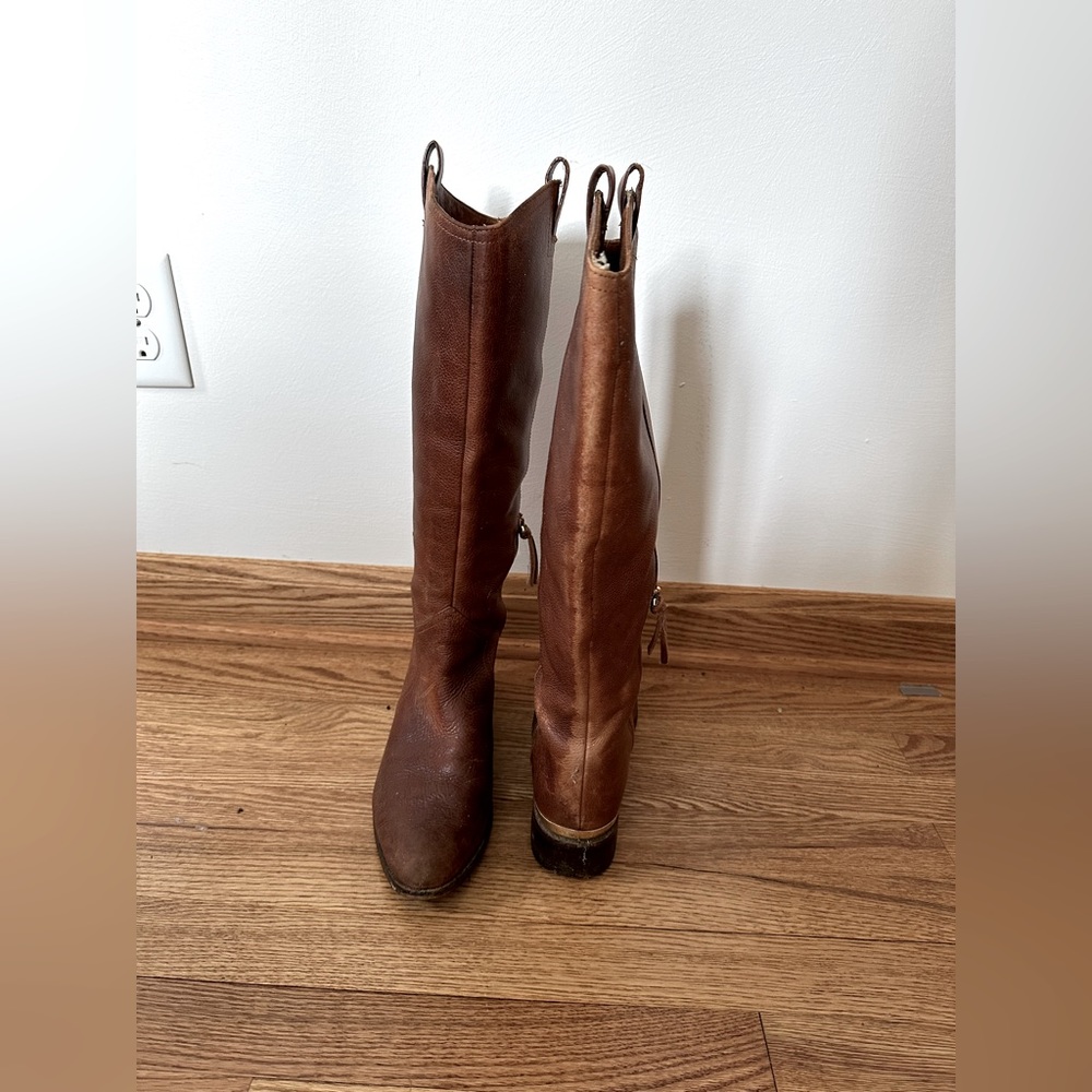 Real Leather Riding Boots - Picture 2 of 5
